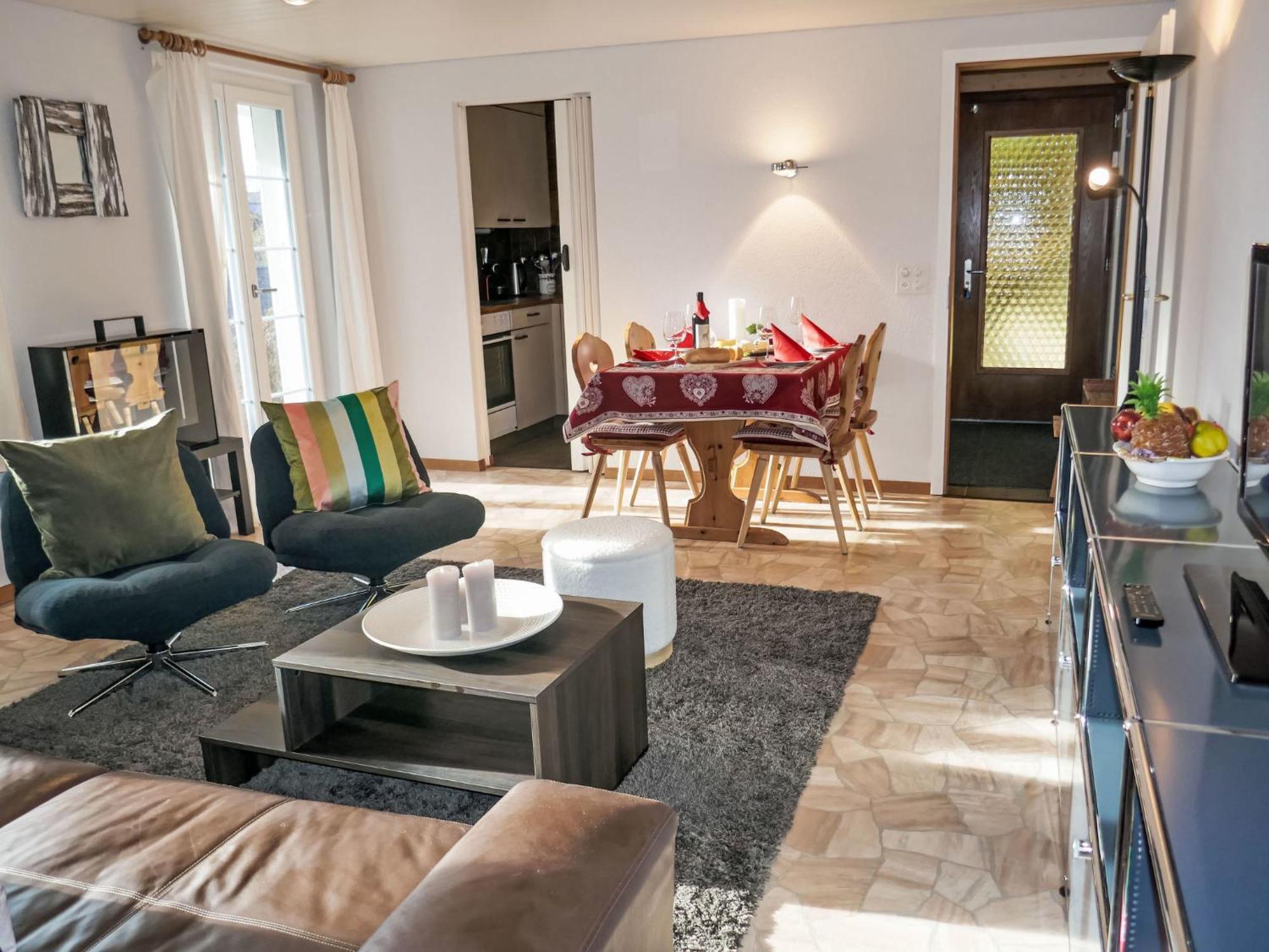 Apartment Chalet Hobelbank By Interhome 格林德瓦 外观 照片